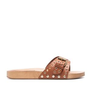 Isabel Marant Jaso Wooden Slide Sandal